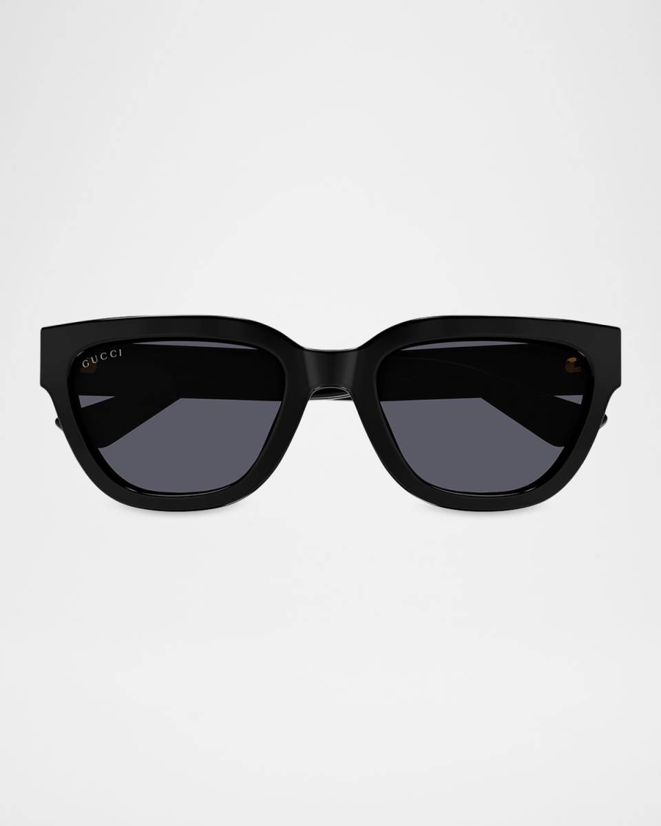 GG Square Plastic Sunglasses